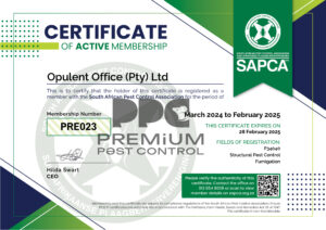 SAPCA Certificate 2024 - Opulent Office (Pty) Ltd - PRE023 watermark